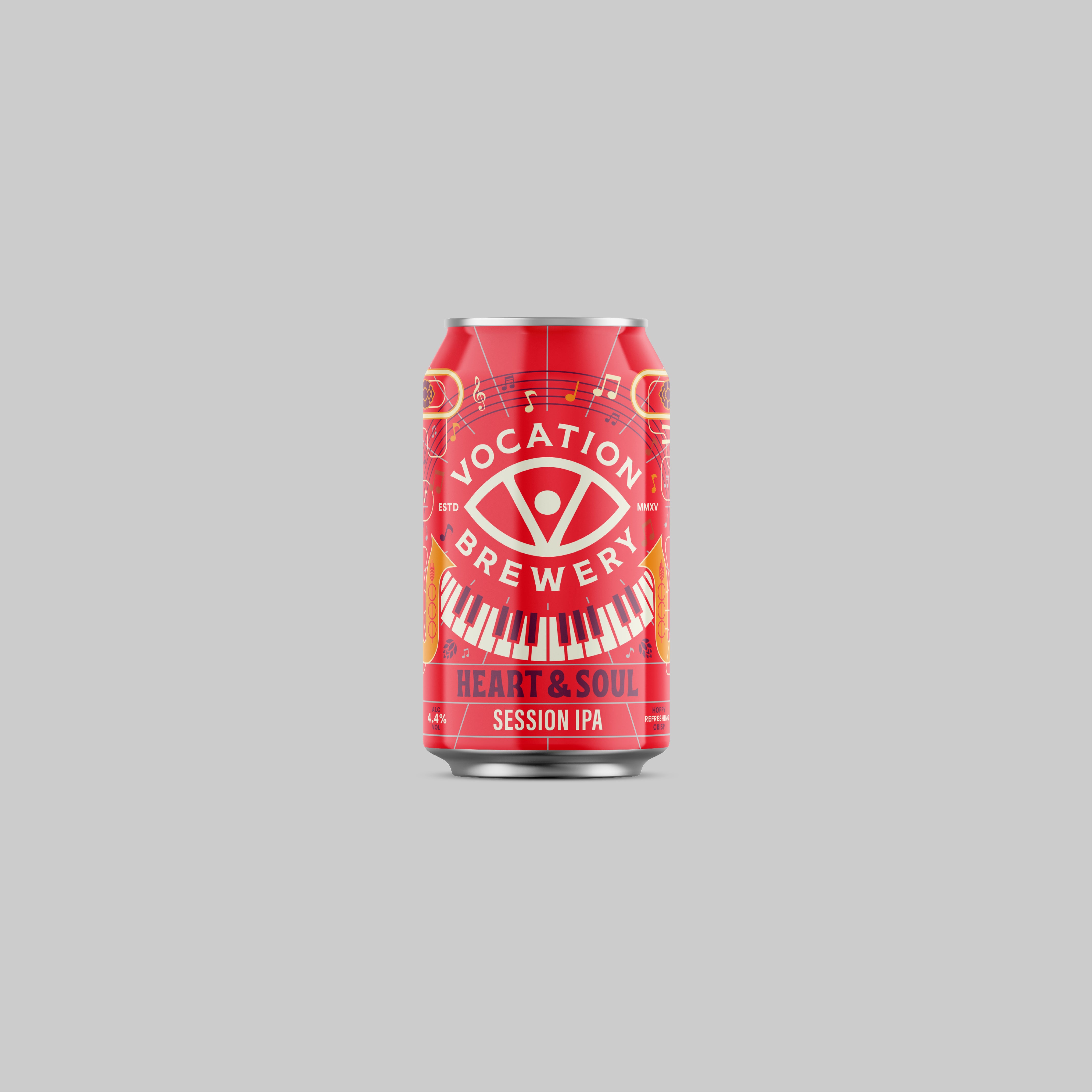 Vocation Heart & Soul Session IPA Can 330ml 4.4% - Time2Drink